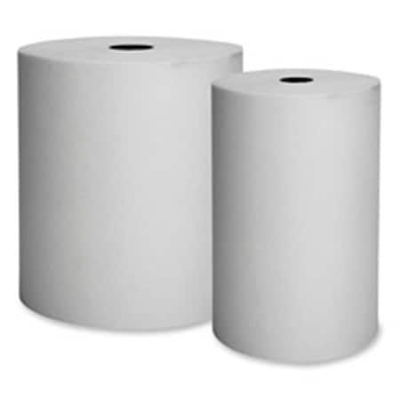 Genuine Joe Hardwound Roll Towels- 2in.Core- 7-.88in.x800ft.- 6 Rolls-CT- WE GE463452